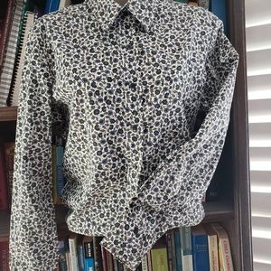 Floral print blouse